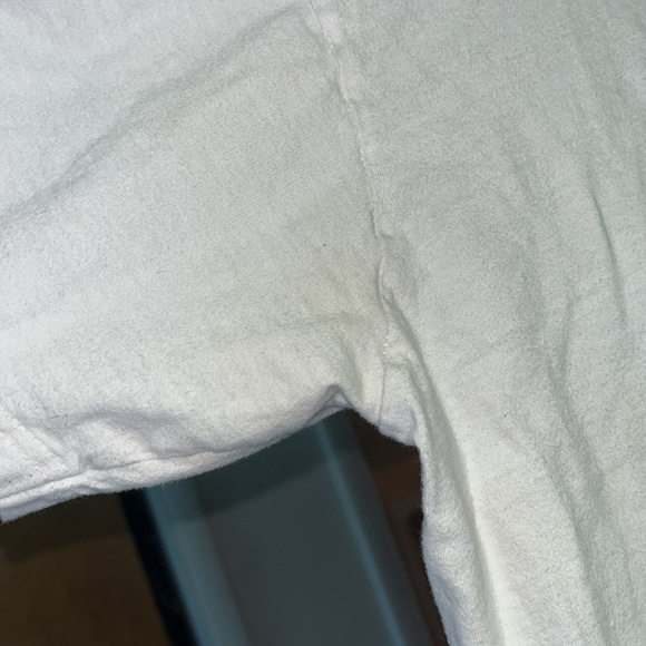 White I ❤️ NY T-Shirt Men’s Sz L - Picture 2 of 6